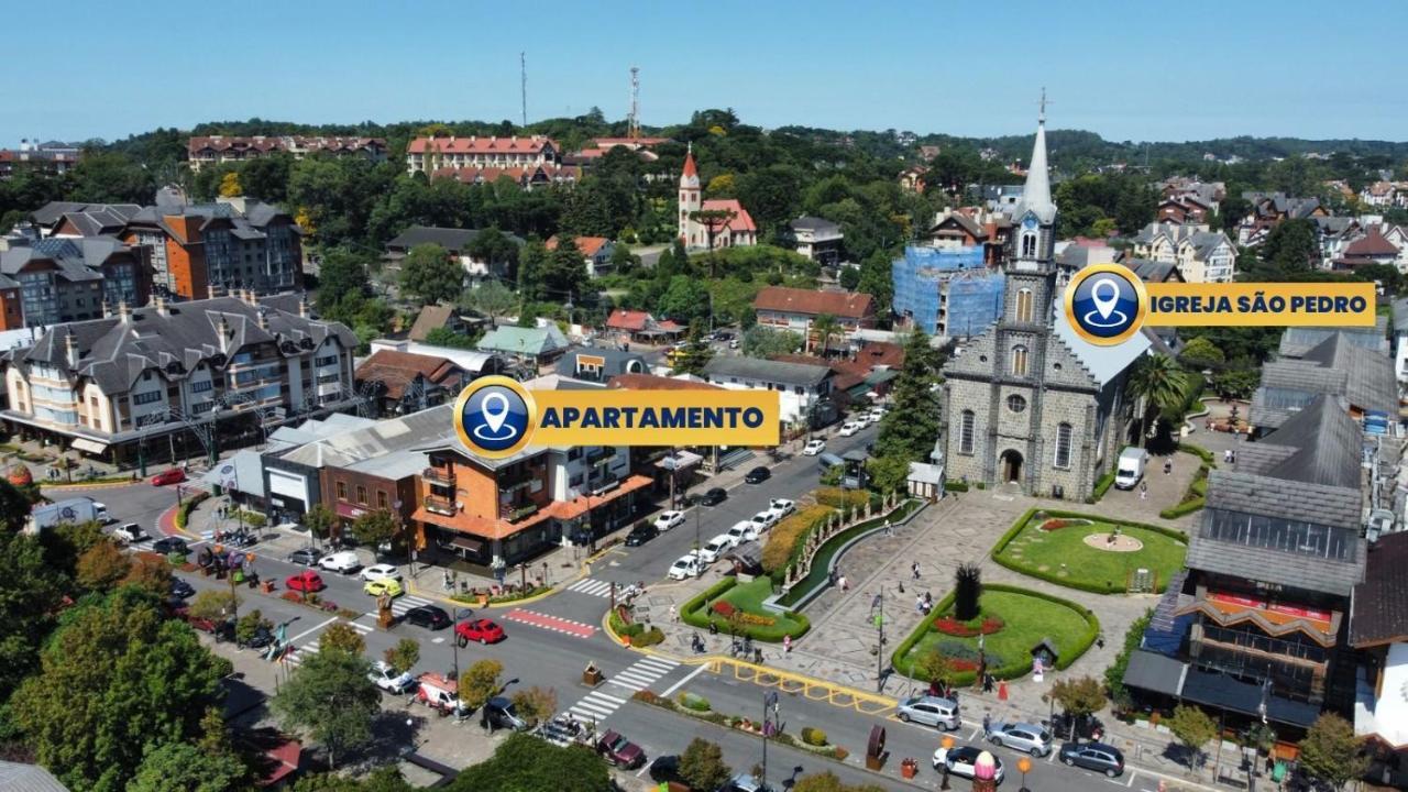 Apartamento Oppitz - No Coracao De Gramado Junto Da Rua Coberta Apartamento Exterior foto